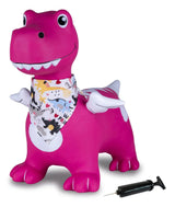 Jamara Hüpftier Dino Con Flügel Hoppydoo Con Pumpe Rosa