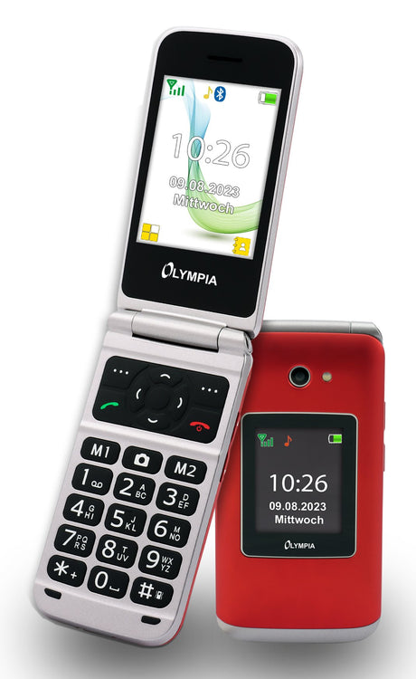 EAN 4030152952601 - Olympia VITUS 2G 7,11 cm (2.8") 115 g Rojo Teléfono con cámara imagen 1