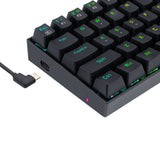 Redragon Dragonborn Teclado Mecánico Gaming Switch Rojo Rgb Negro Layout España