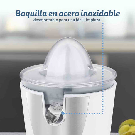 EAN 8426156017655 - Grunkel EXPRIMIDOR XP-VC60B/ 60W/ CAPACIDAD 0.5L prensa de cítricos eléctricos Blanco imagen 4