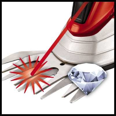 Tijeras Para Césped Y Arbustos A Batería Einhell Ge-Cg 12 Li Wt, 12 Voltios, Tijeras Para Césped (Rojo/Negro, Batería De Iones De Litio De 1,5 Ah) 3410411