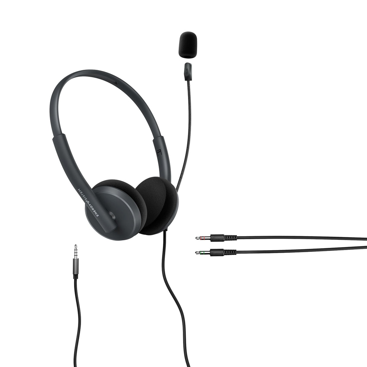 EAN 8432426452132 - Energy Sistem Office 2 Auriculares Alámbrico Diadema Oficina/Centro de llamadas Antracita imagen 6