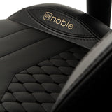Noblechairs Epic Echtleder Gaming Silla - Negro