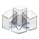 Han Scala Stiftehalter 12,5 X 12,5 X 10,0 Cm Gris-Transparente