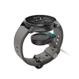 Hama Smartwatch 9000 Czarno-Szara Koperta, Czarno-Gris Pasek Silikonowy