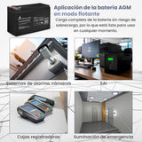 Extralink Akumulator Battery Accumulator Agm 12v 9ah Sealed Lead Acid (Vrla)