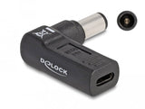 Delock Adapter Für Notebook Ladecable Usb Type-C Buchse Zu Dell 7,4 X 5,0 Mm Stecker 90° Gewinkelt