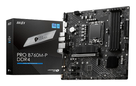 EAN 4711377030991 - MSI PRO B760M-P DDR4 placa base Intel B760 LGA 1700 micro ATX imagen 1