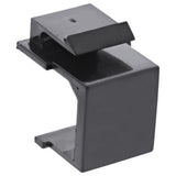 Inline Keystone Snap-In Tapa Ciega Para Ranura De Módulo, Negro, 10 Uds.
