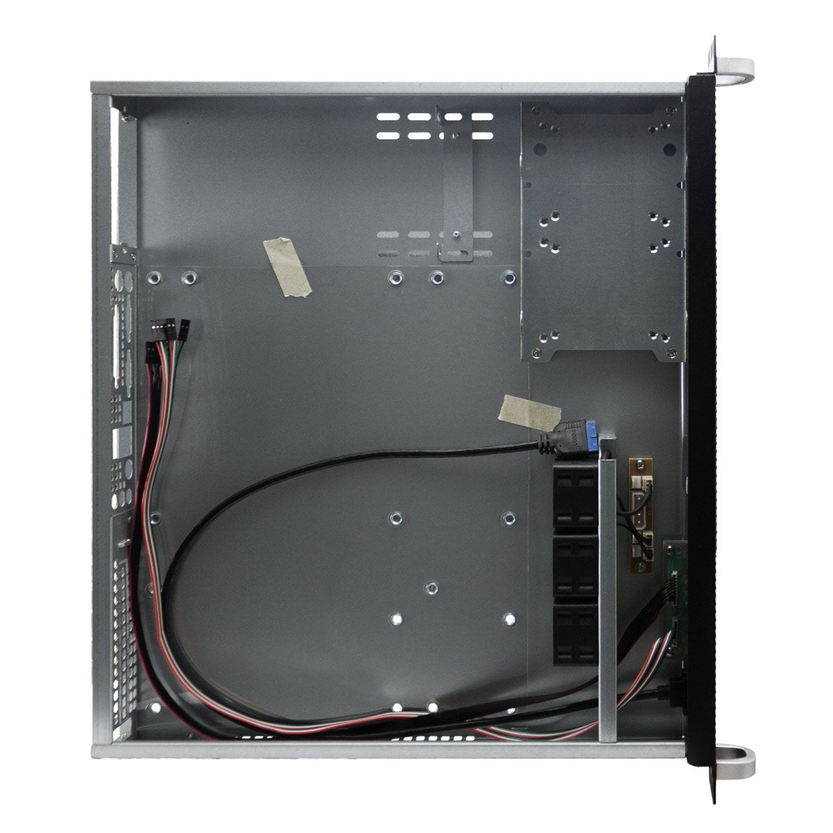 Caja Pc Unykach 19 1u 1029 Silver Black 1 Usb 3.0 1 Usb 2.0 51916