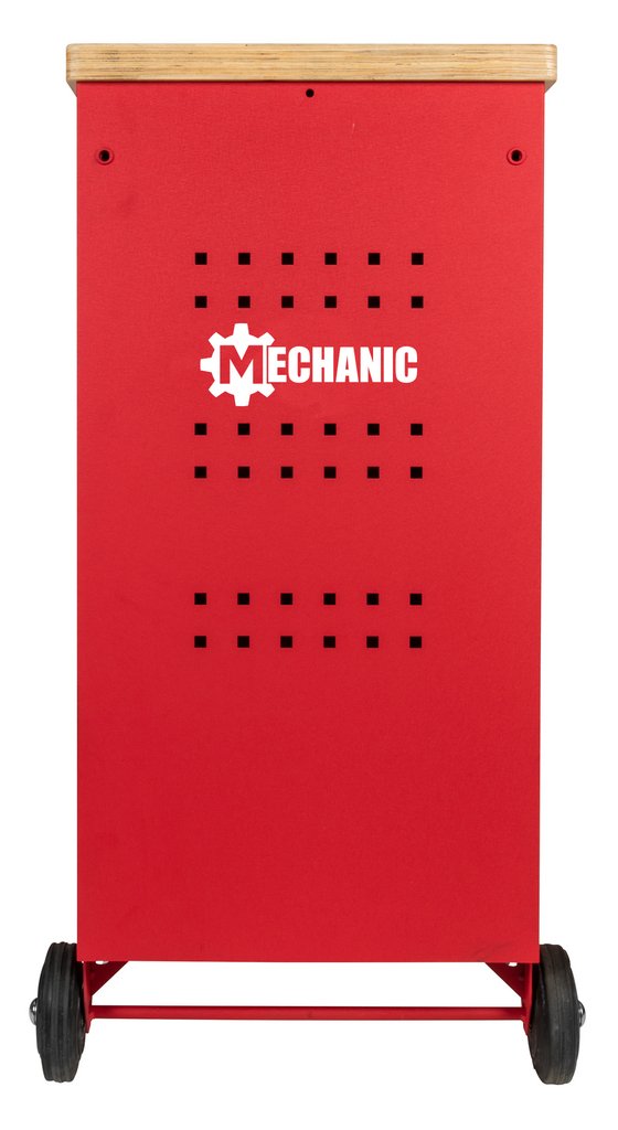 Carro Gedore  De Herramientas Rojo Mechanic Plus, Con 6 Cajones Rojo/Negro 3301818