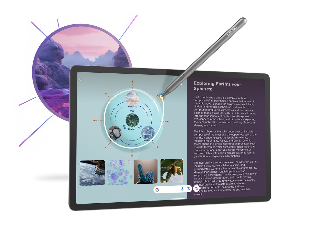 Table Lenovo Idea Tab Pro Mediatek 128 Gb 32,3 Cm (12.7") 8 Gb Wi-Fi 6e (802.11ax) Android 14 Gris