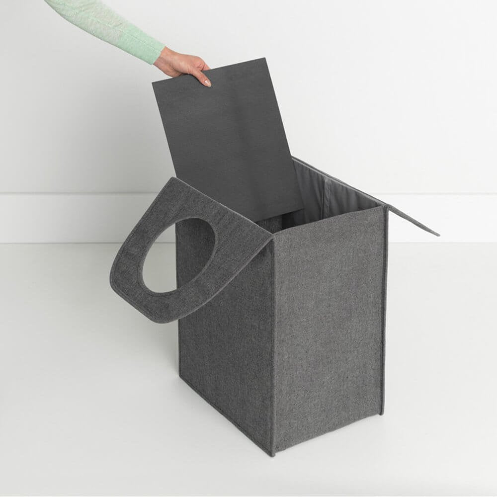 Brabantia 120381 Cesto Para Ropa 55 L Rectangular Negro