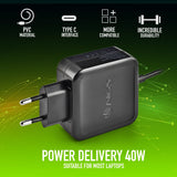 EAN 8435430620085 - NGS ﻿﻿W-45W TYPEC Portátil, Smartphone, Tableta Negro Corriente alterna Interior imagen 7