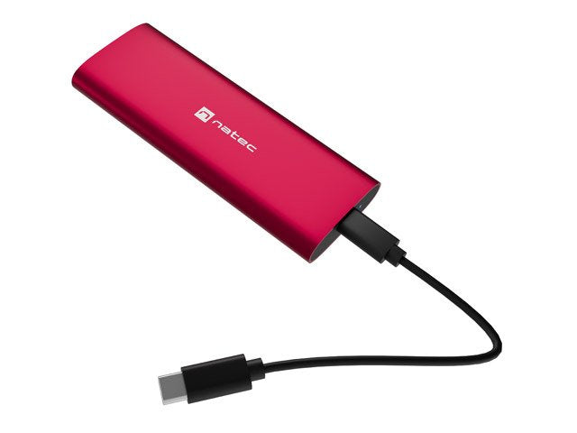 EAN 5901969450903 - NATEC RHINO M.2 NVME LITE Caja externa para unidad de estado sólido (SSD) Rojo imagen 2