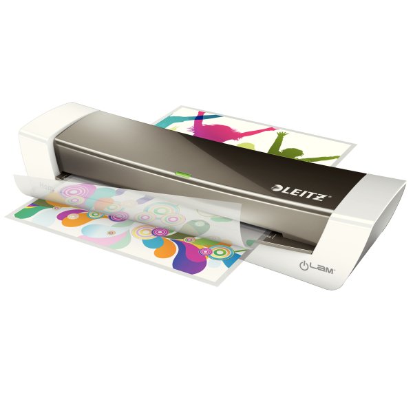 Leitz Ilam Laminator Home Office A4 Laminadora Térmica 310 Mm/Min Gris, Blanco