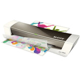 Leitz Ilam Laminator Home Office A4 Laminadora Térmica 310 Mm/Min Gris, Blanco