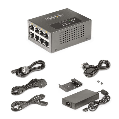 EAN 0065030900928 - StarTech.com AS445C-POE-INJECTOR adaptador e inyector de PoE 2.5 Gigabit Ethernet, 5 Gigabit Ethernet, Et imagen 12