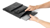 Durable Schutzhülle Multibag Effect 16.4'' Para Laptops Pet-Filz Anthrazit