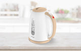 Tetera Eléctrica Concept Rk2331  1,7 L 2200 W Beige, Blanco