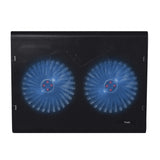 Trust Base Refrigeradora Para Portatiles Con 2 Ventiladores Y Leds Azul Hasta 17.3