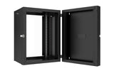 19'' 16u Rack Double Wall  Mount Pro 600 X 600 X 823mm -