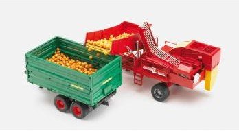 Cosechadora De Patatas Bruder Grimme Se 75-30 Con 80 02130