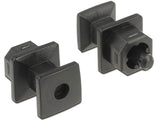 Delock Cubierta Antipolvo Para Enchufe Toslink Con Mango 10 Piezas Negro