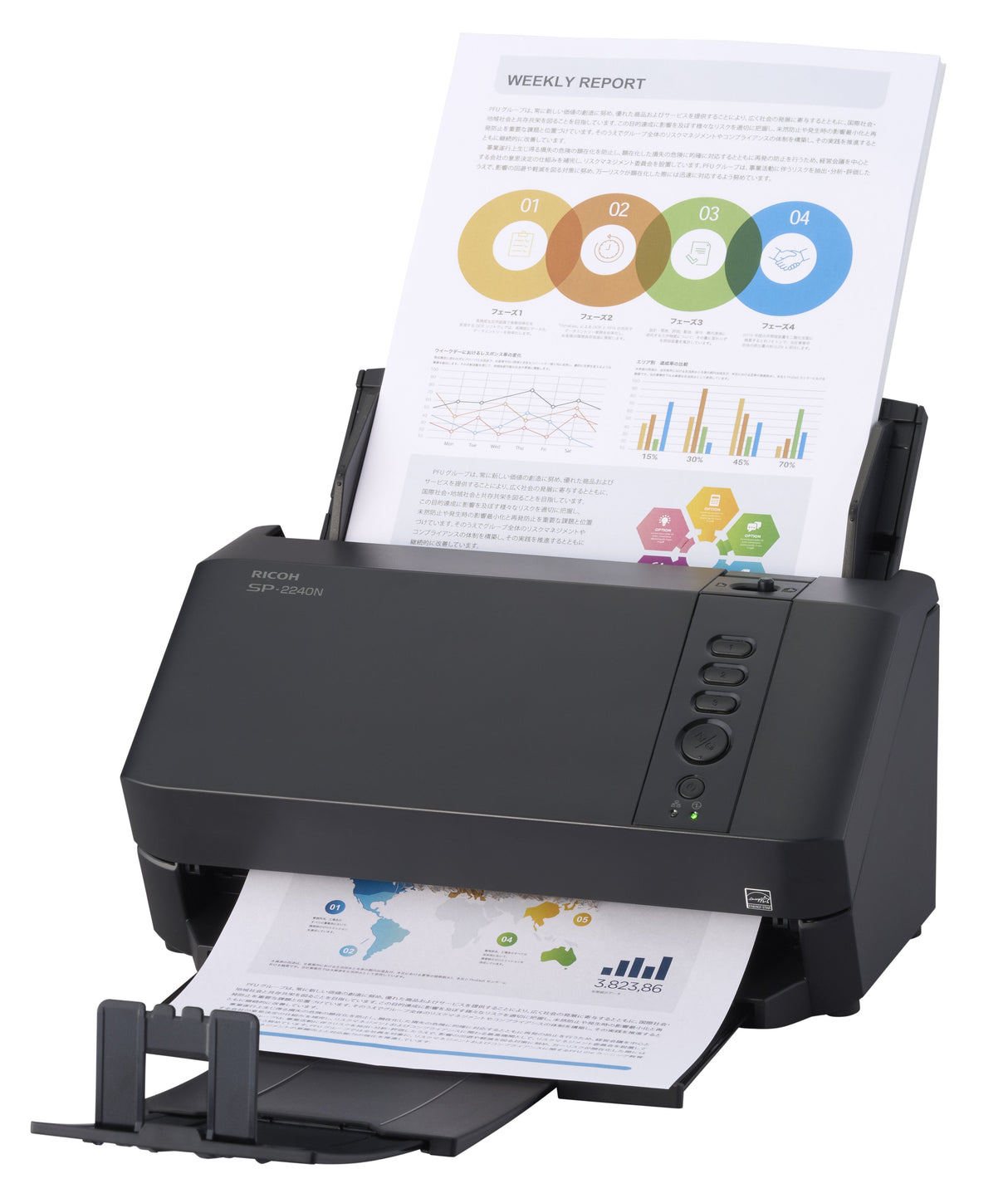 Ricoh - Fujitsu Escaner Sp-2240n