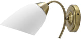 Lámpara De Pared Activejet Aje-Nikita 1p E27 1x60w Patine