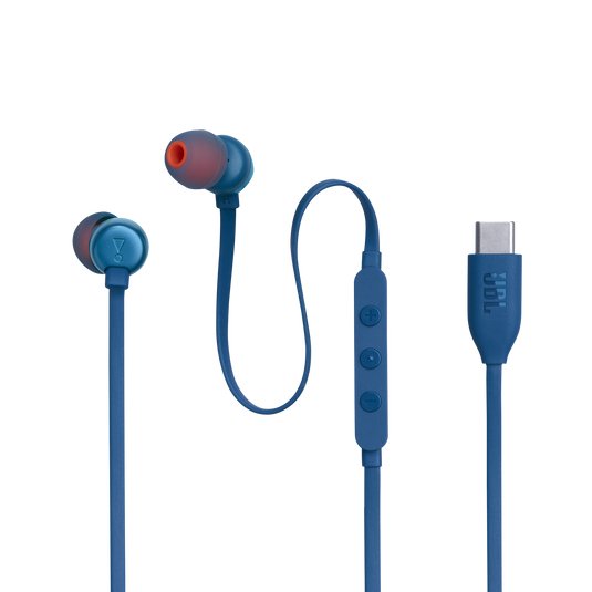 Auriculares Jbl Tune 310c Usb-C Azul  In-Ear