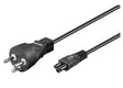 EAN 5704327693628 - Microconnect PE120819 cable de transmisión Negro 1,8 m C5 acoplador imagen 1