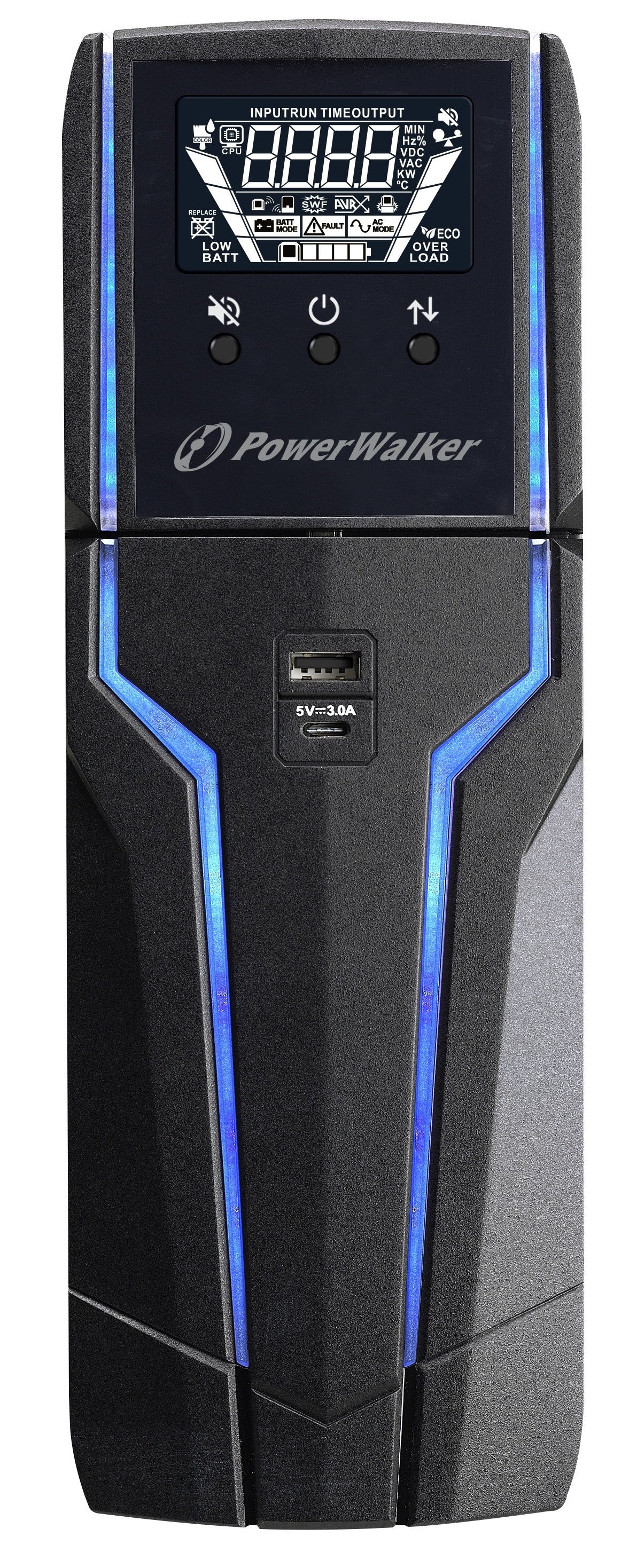 EAN 4260074982787 - PowerWalker VI 1500 GXB IEC sistema de alimentación ininterrumpida (UPS) Línea interactiva 1,5 kVA 900 W  imagen 3