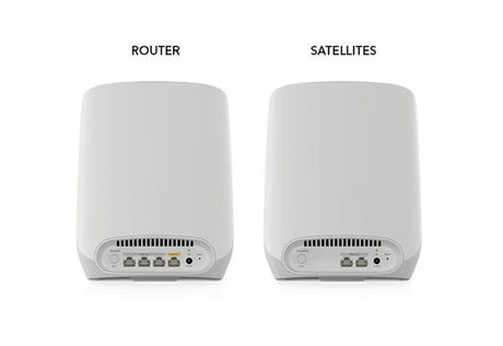 EAN 0606449161892 - NETGEAR Orbi RBK763S Tribanda (2,4 GHz/5 GHz/5 GHz) Wi-Fi 6 (802.11ax) Blanco 7 Interno imagen 3