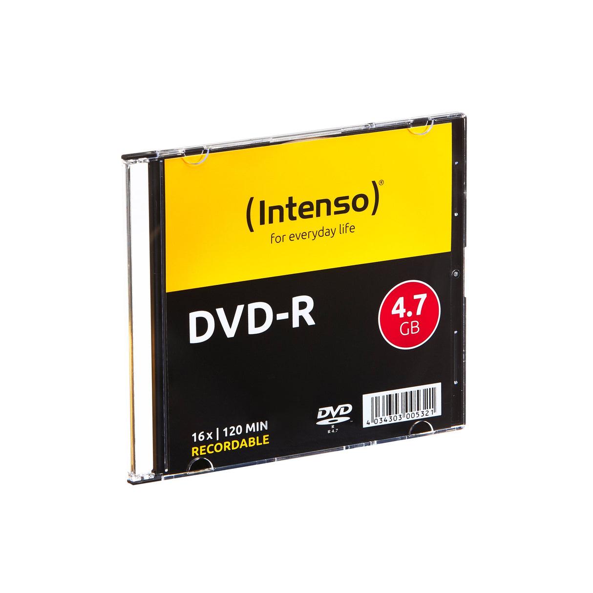 Intenso Dvd-R 4,7gb 16x Box Slim 10 Uds