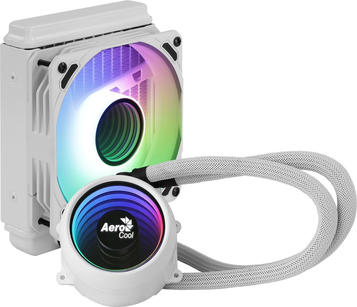 Sistema De Refrigeración Líquida Aerocool Mirage L120 Blanco