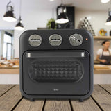 Jata Oven With Air Fryer Function 16l Timer 1400w Black Jefr1816