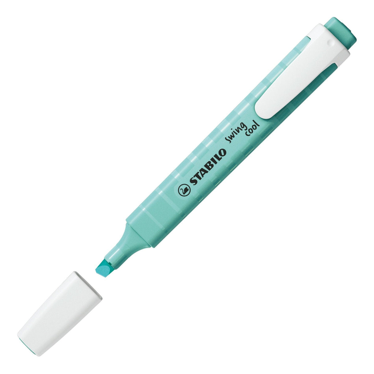 Stabilo Swing Cool Marcador Fluorescente Turquesa Pastel -10u-
