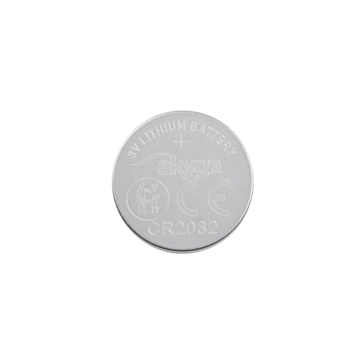 Akyga Aky2100 Pila Un Solo Uso Cr2032 Lithium-Manganese Dioxide (Limno2)