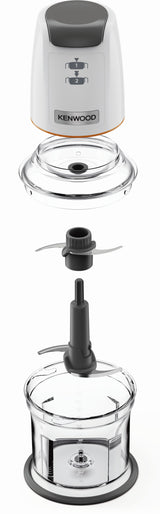 Kenwood Chp61.000wh Easychop Zerkleinerer Con Vier Klingen, 500w, Blanco