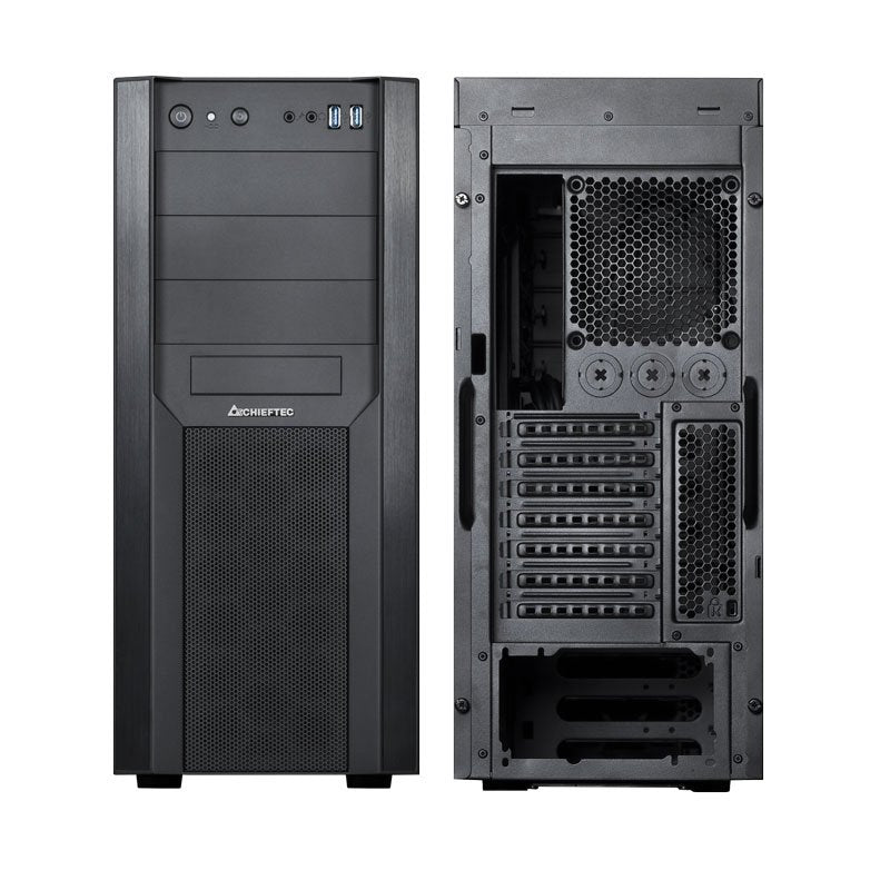EAN 0753263076977 - Chieftec CW-01B-OP carcasa de ordenador Torre Negro imagen 2