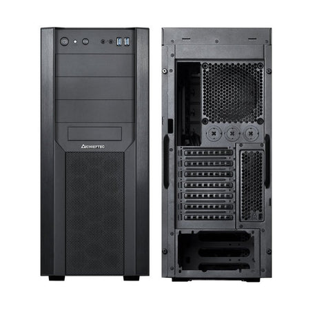 EAN 0753263076977 - Chieftec CW-01B-OP carcasa de ordenador Torre Negro imagen 2