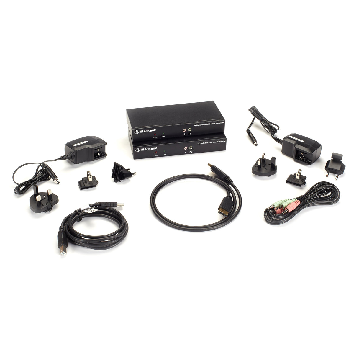 Kvx Series Displayport Fiber Kvm Extender, Sh, Tx+Rx Kvxlcdpf-100