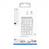 Tnb Teclado Numerico Inalambrico Gris - Wireless Keypad - Grey