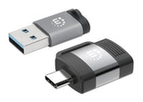 EAN 0766623356329 - Manhattan 356329 cambiador de género para cable Negro, Gris imagen 2