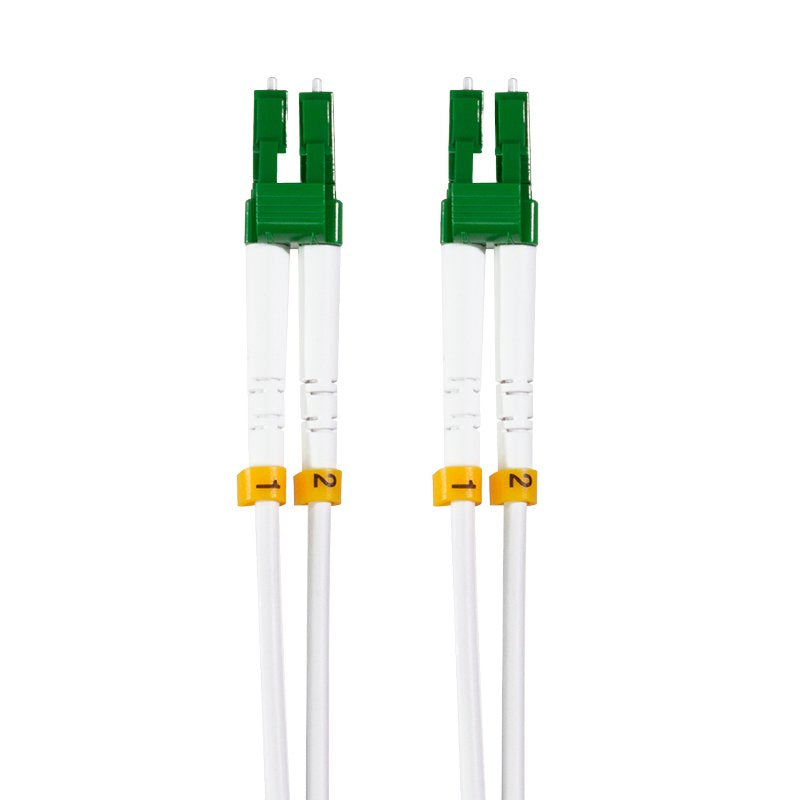 Logilink Steel Armored Fiber Patch Cord Os2, Duplex Lc Apc - Lc Apc, 1.0 M