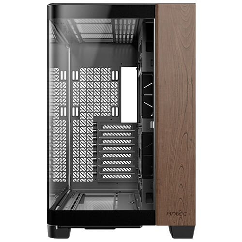 Caja Pc  Antec C8 Curve Wood E-Atx Negro 2xvent 160 Mm 1x140mm 2xusb Sn Fuente