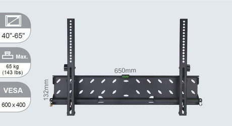 EAN 5711783909552 - Vivolink VLMW4065T soporte para TV 165,1 cm (65") Negro imagen 1