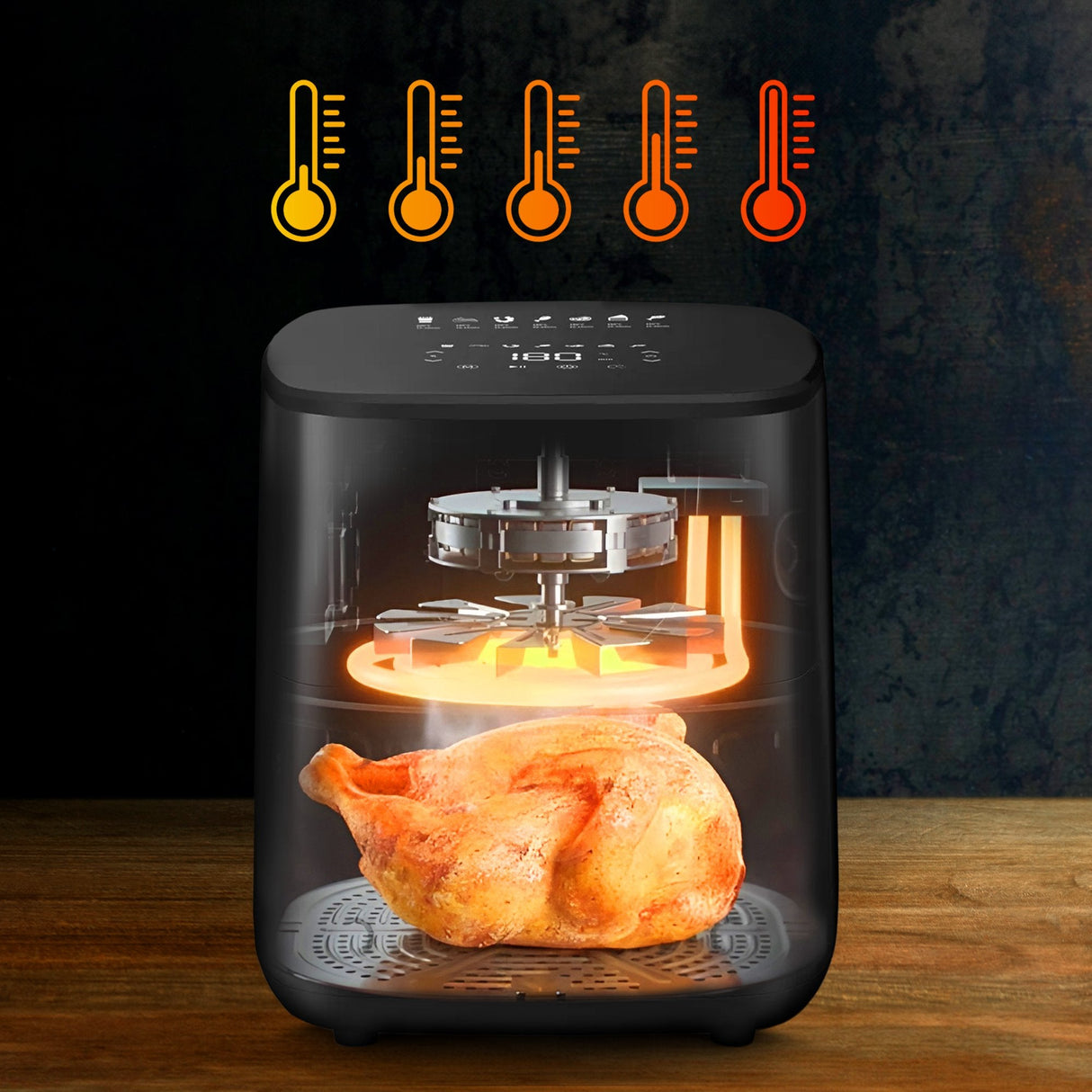 Extralink Home Air Fryer 5l Eu Sj-500