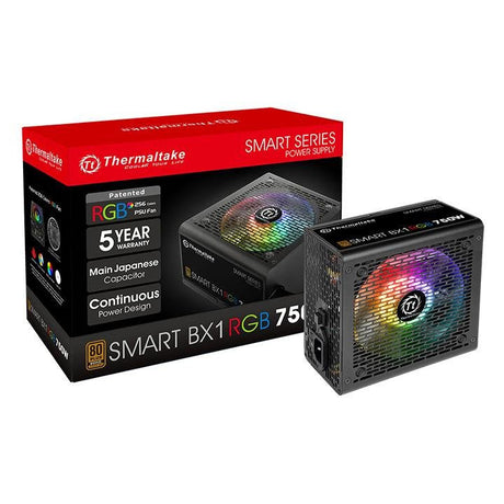 EAN 4711246873964 - Thermaltake SMART BX1 RGB 750W unidad de fuente de alimentación 24-pin ATX ATX Negro imagen 4